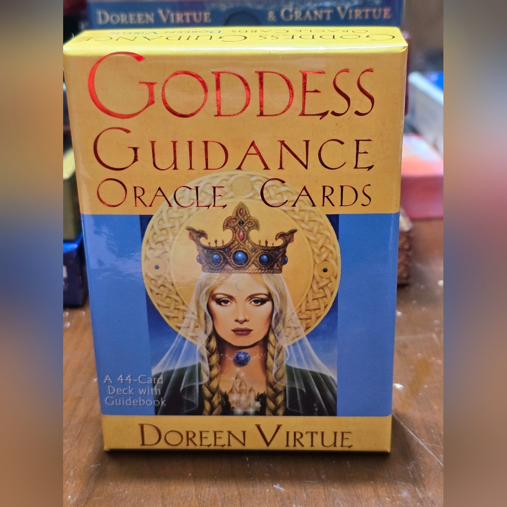 Goddess Guidance Oracle Card by Doreen Virtue. 44-card deck